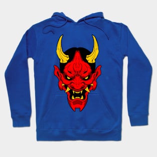 gold horn demon mask Hoodie